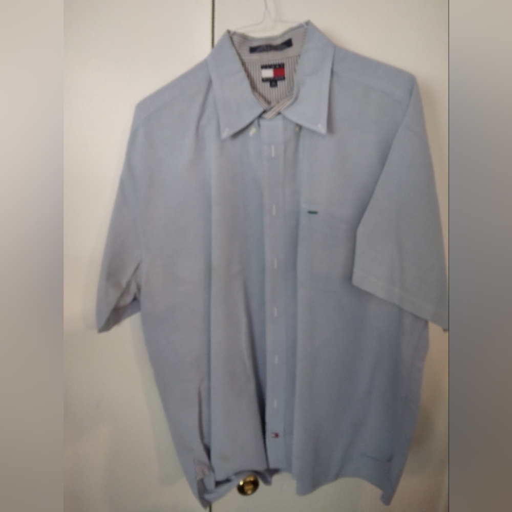 Men's Tommy Hilfiger short sleeve shirt.